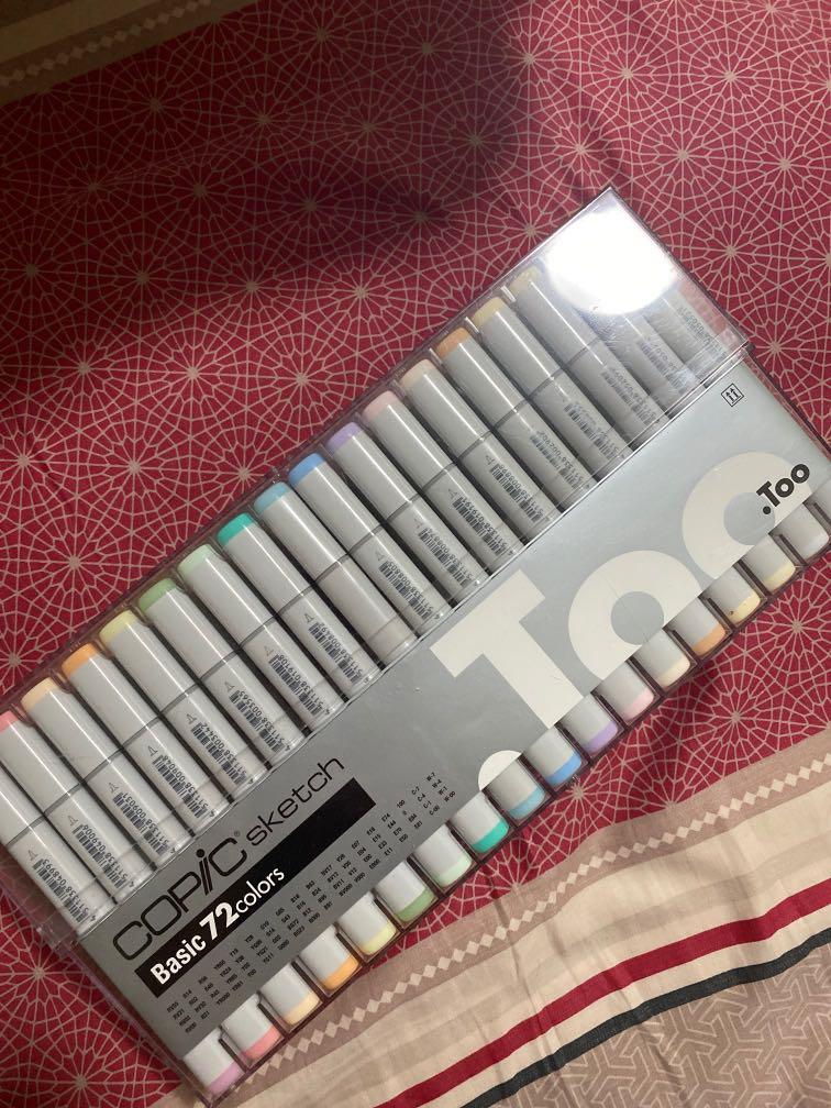 Copic Sketch Basic 72-Color Set