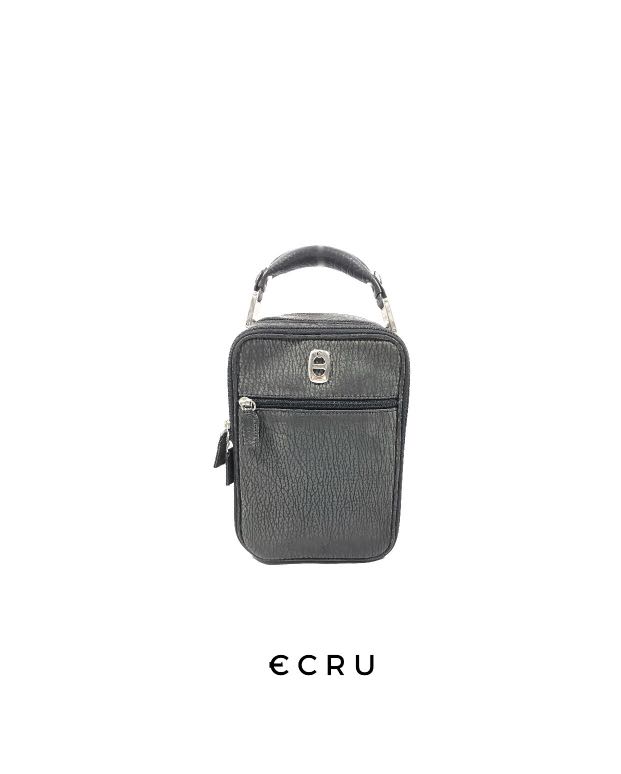 ‼️SALE‼️Ecru Airport Travel Bag Elephant Leather, Men's Fashion, Bags, Sling Bags on Carousell