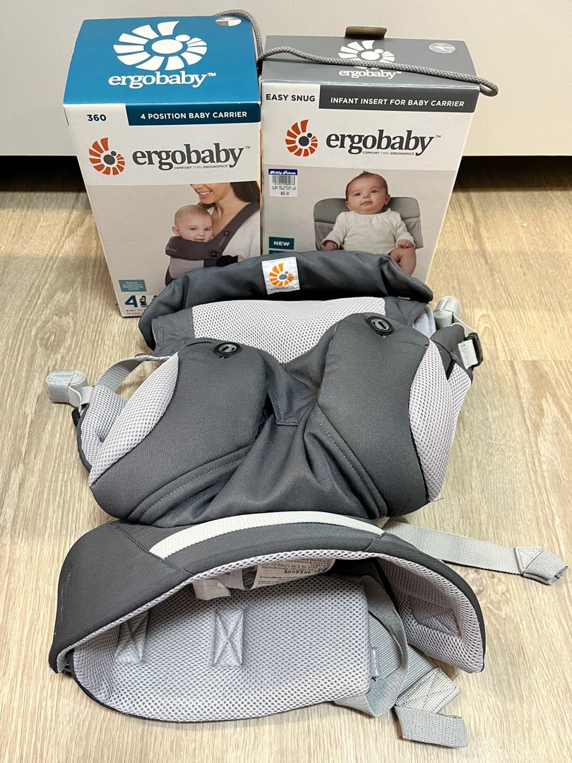 Ergo Baby Mesh Carrier + Infant Insert, Babies & Kids, Going Out