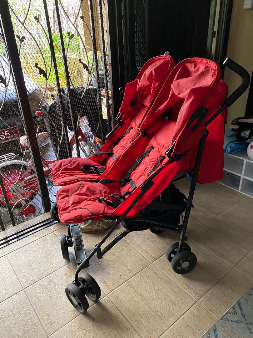 Esprit Twin Umbrella Stroller Babies Kids Going Out Strollers