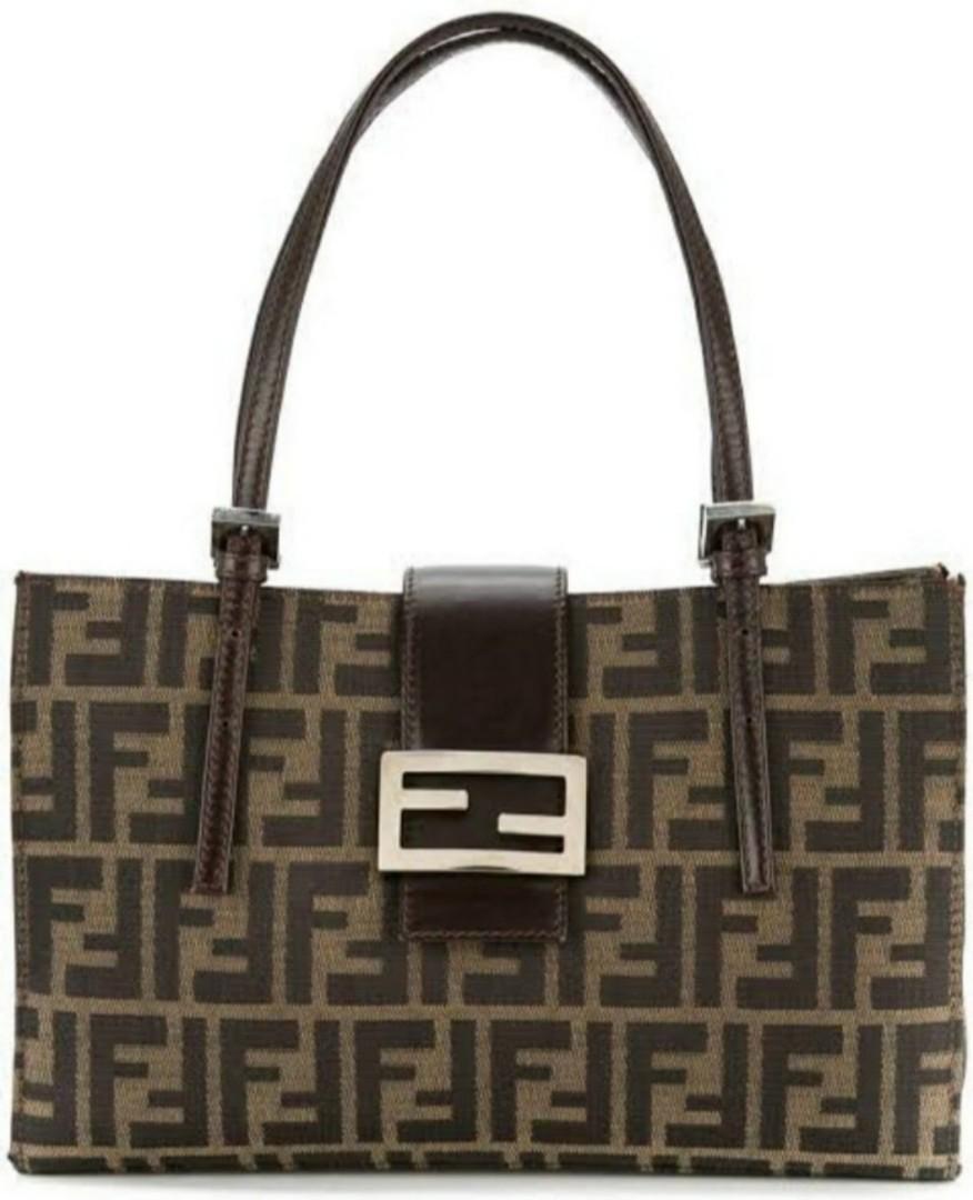 fendi zucca handbag