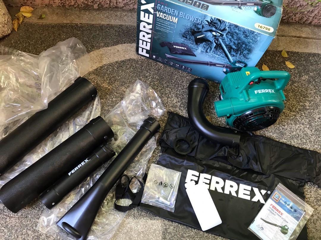 Ferrex Leaf blower garden blower vacuum, TV & Home Appliances, Vacuum