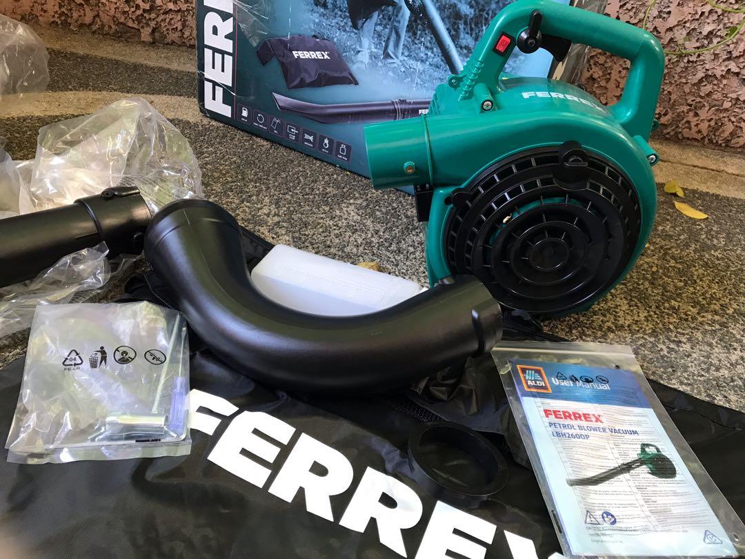 Ferrex Leaf blower garden blower vacuum, TV & Home Appliances, Vacuum