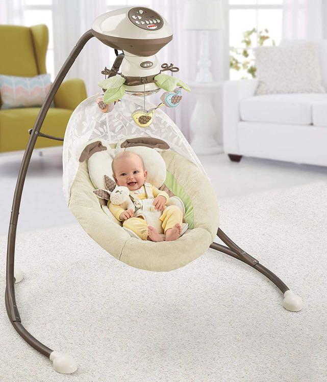 My little snugabunny deluxe bouncer sales