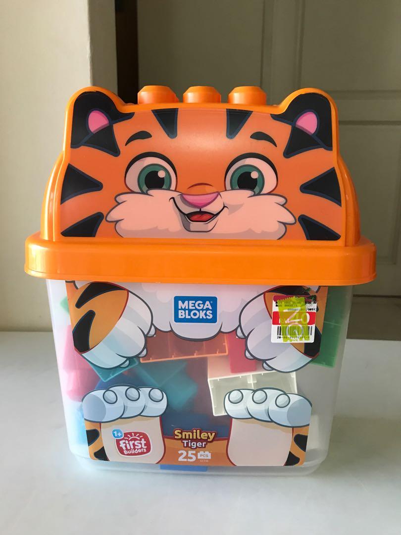 Mega bloks smiley tiger online