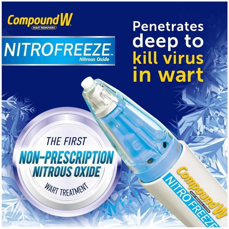 (Free Delivery) Compound W Nitrofreeze Nitrous Oxide Wart Removal Wart