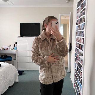 Fur coat