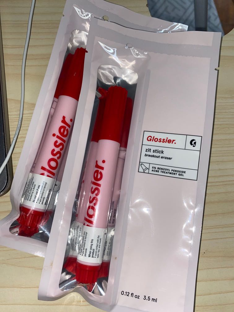 Glossier Zit Stick, Beauty & Personal Care, Face, Face Care on Carousell