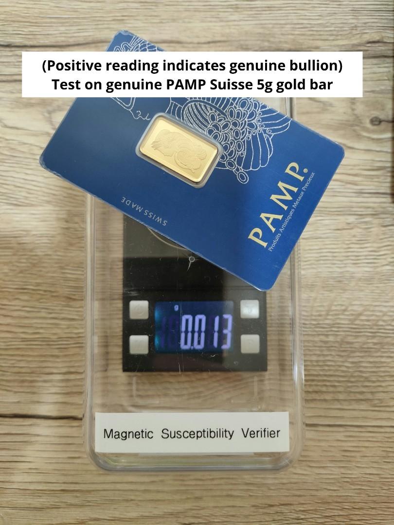 Gold Coin & Gold Bar Verifier AD001, Men's Fashion, Watches