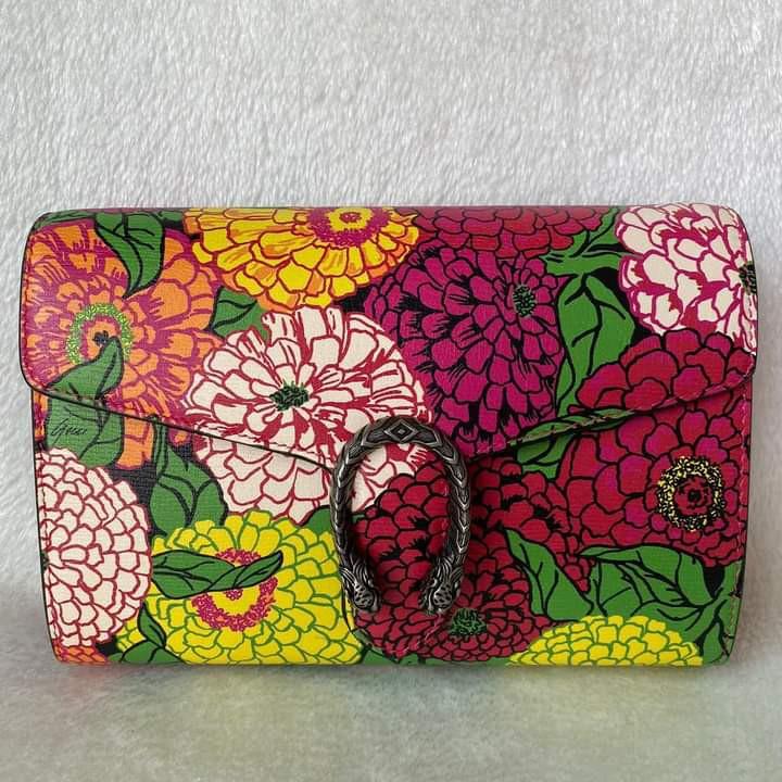 Gucci Dionysus Floral Wallet On Chain Luxury Bags Wallets on Carousell