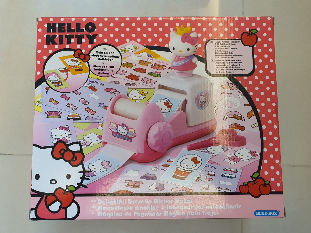 Hello Kitty Sticker Maker, Hobbies & Toys, Stationery & Craft, Other