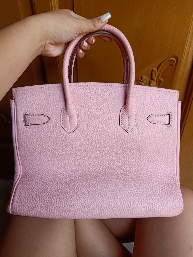 Hermes birkin sakura pink 30 cm, Luxury, Bags & Wallets on Carousell