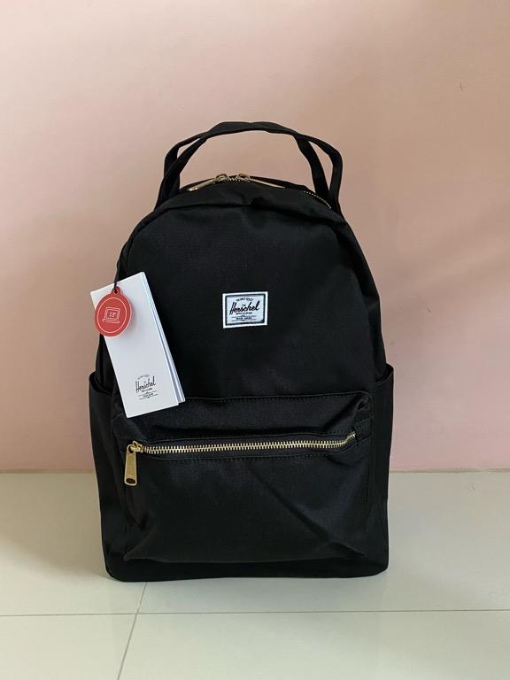 Herschel nova mid black hotsell