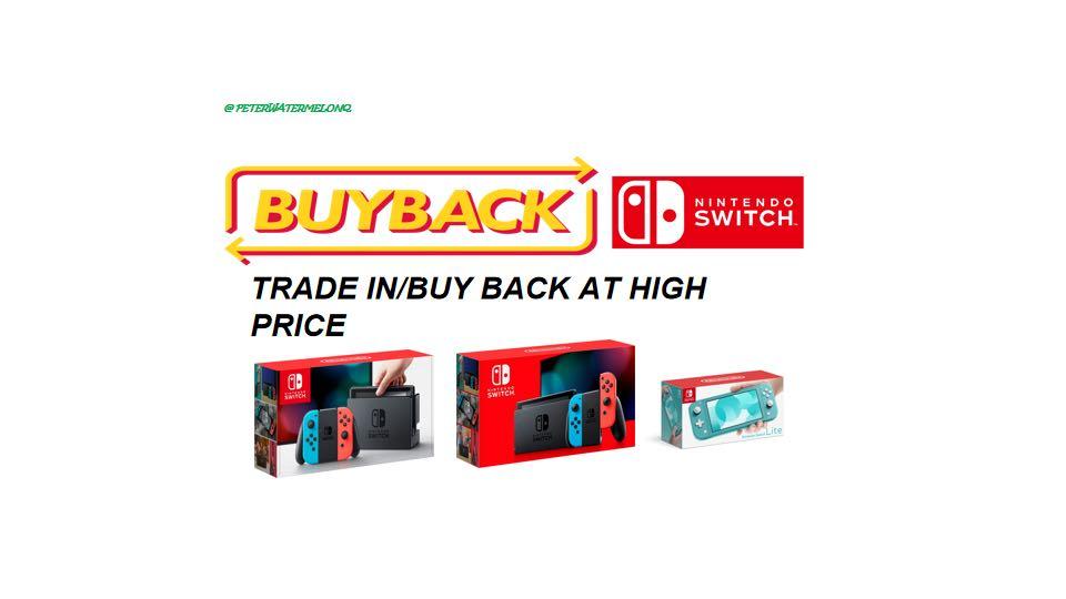 Nintendo switch trade in price hotsell