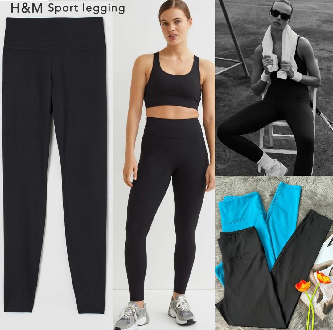 H\u0026m sport legging, Olah Raga, Baju 