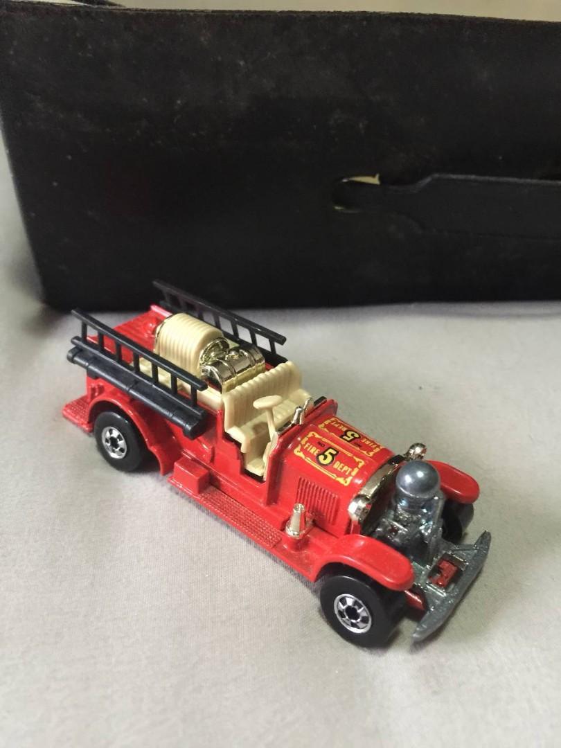 Hot Wheels Hong Kong Old Number 5 Fire Truck Hobbies Toys Toys Games on Carousell