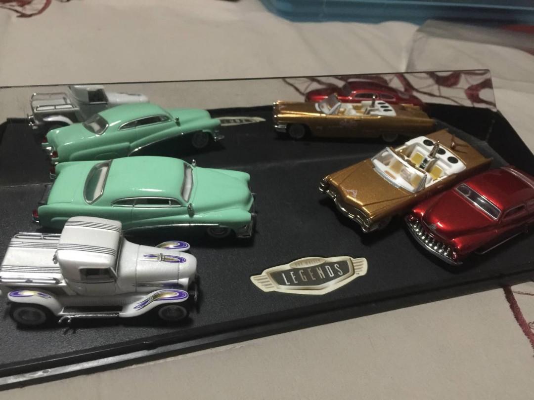 Hot Wheels Legends George Barris Kustom 4 Car Set, Hobbies & Toys