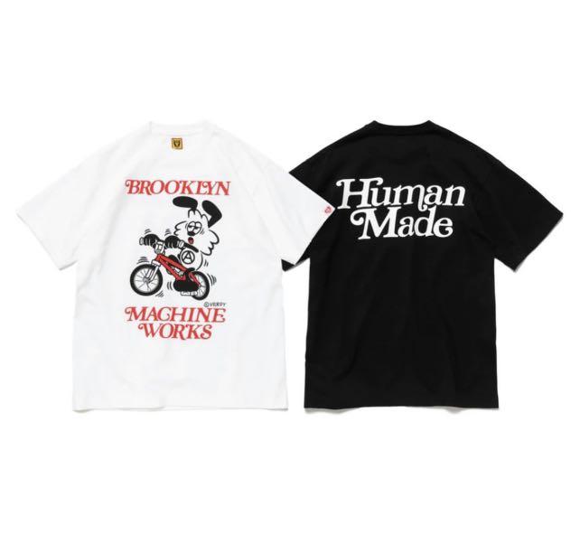Human made x gdc x bmw black t-shirt size L, 男裝, 上身及套裝, T