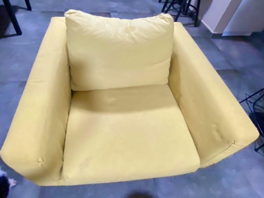IKEA KOARP Armchair, Golden Yellow, Furniture & Home Living, Furniture