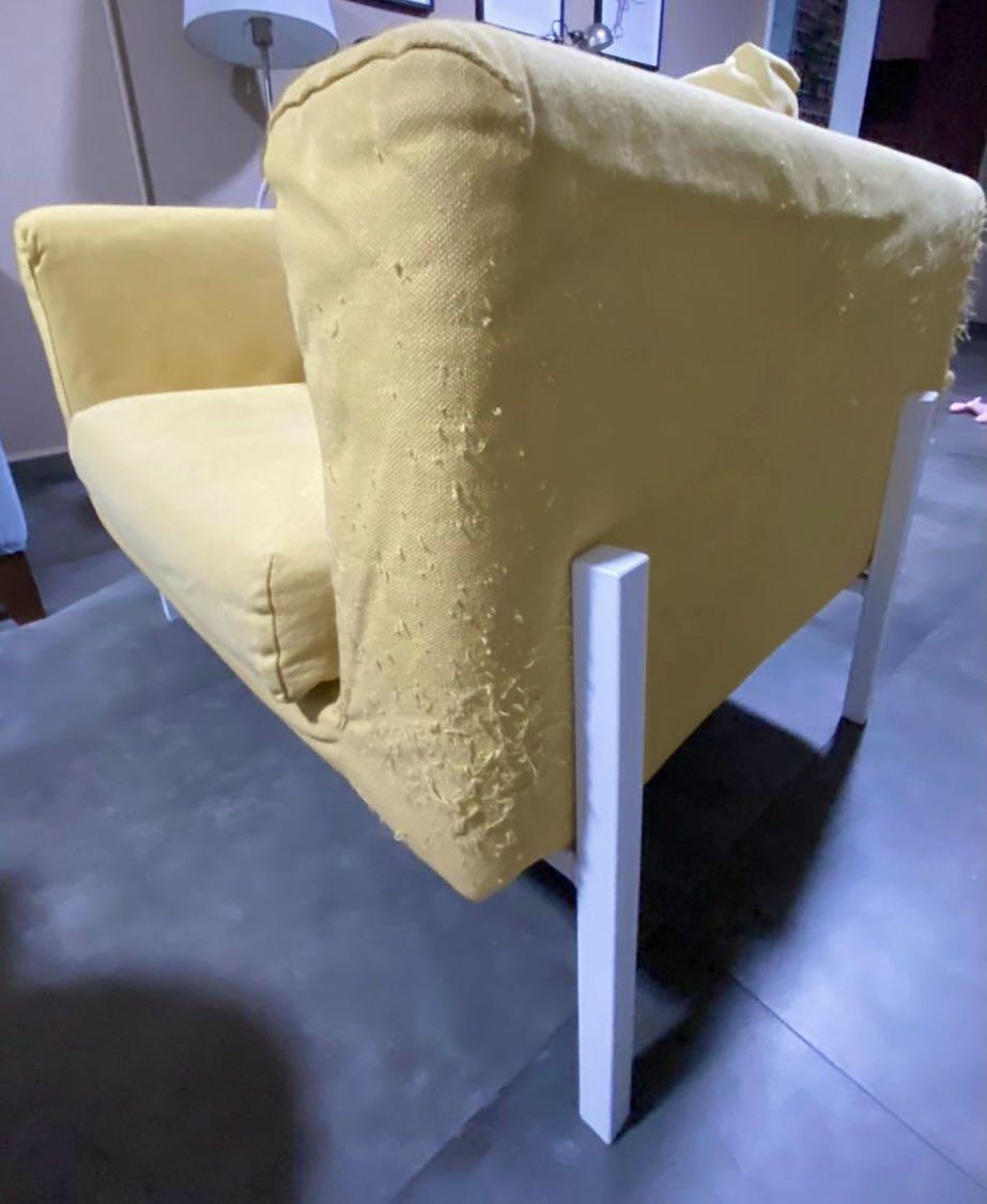IKEA KOARP Armchair, Golden Yellow, Furniture & Home Living, Furniture