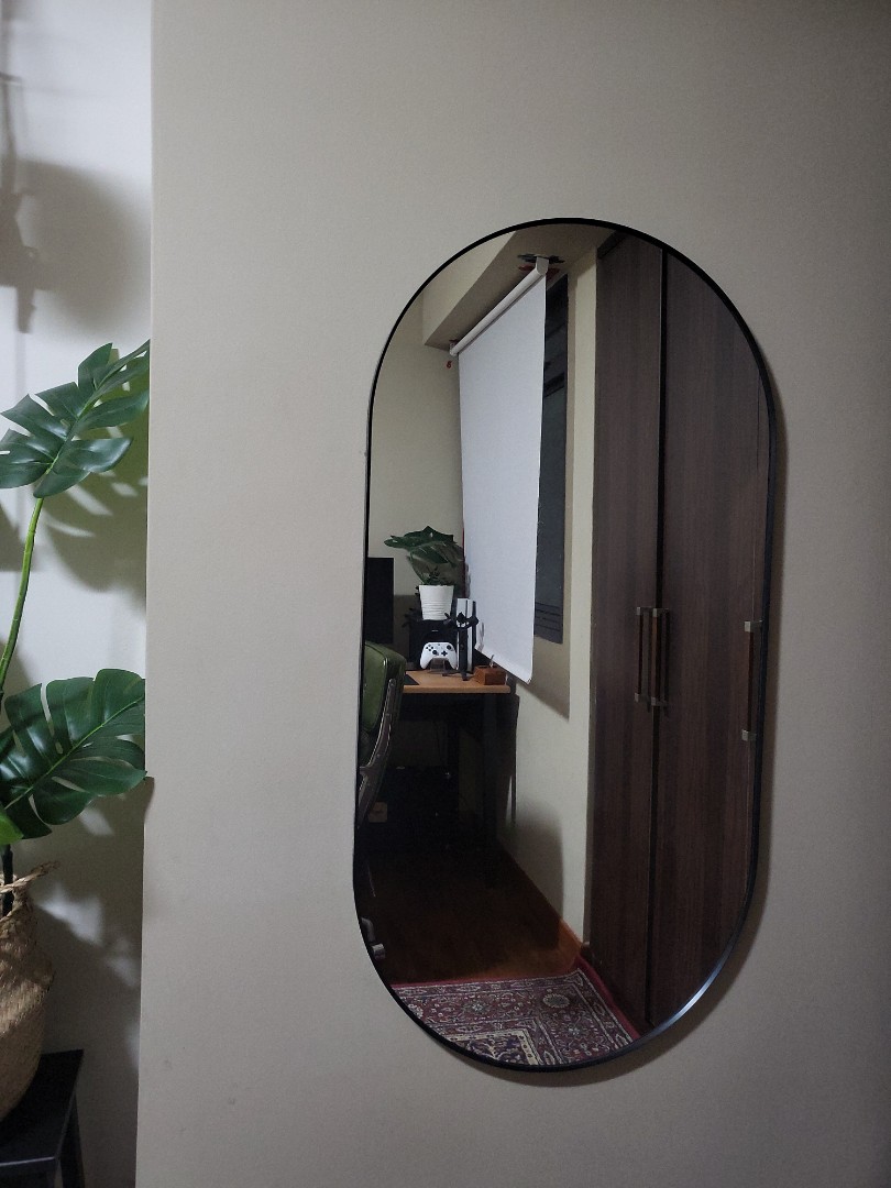 IKEA Lindbyn mirror, Furniture & Home Living, Home Decor, Mirrors on