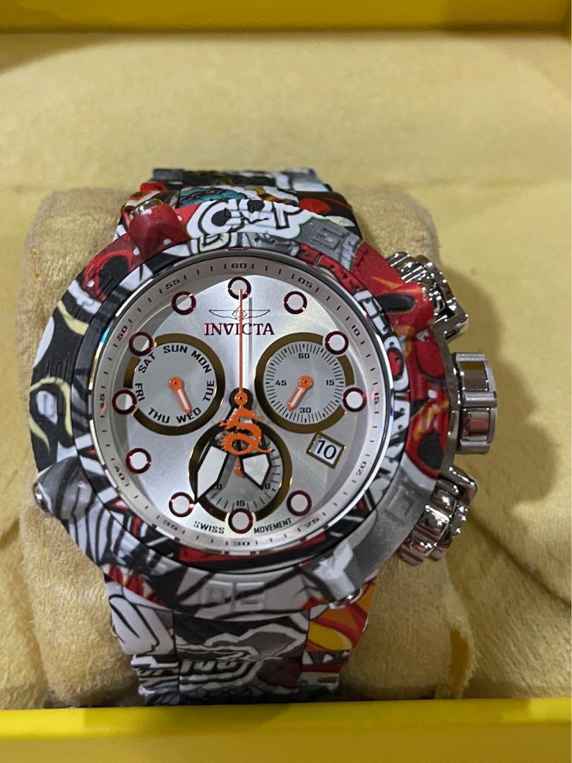 Invicta subaqua graffiti clearance