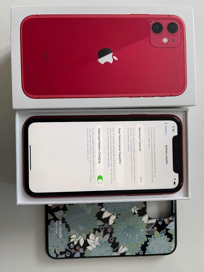 Iphone 11 Red Color 128gb Mobile Phones Gadgets Mobile Phones Iphone Iphone 11 Series On Carousell