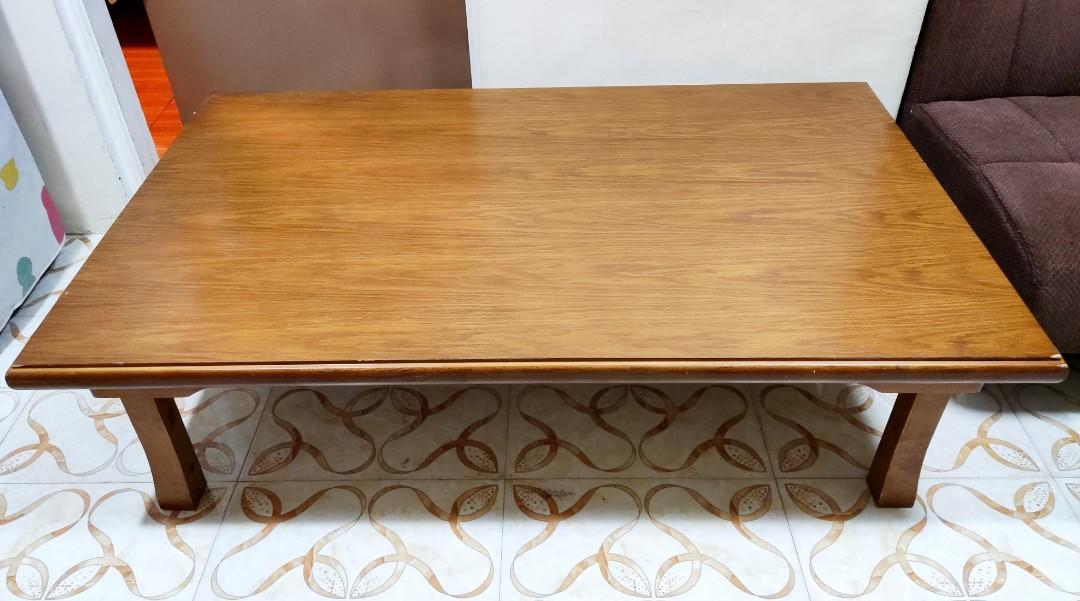 Japanese top collapsible table