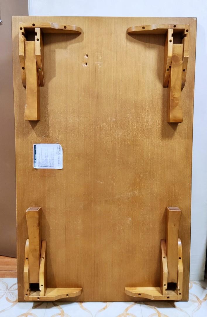 Japanese Foldable Table, Furniture & Home Living, Furniture, Tables