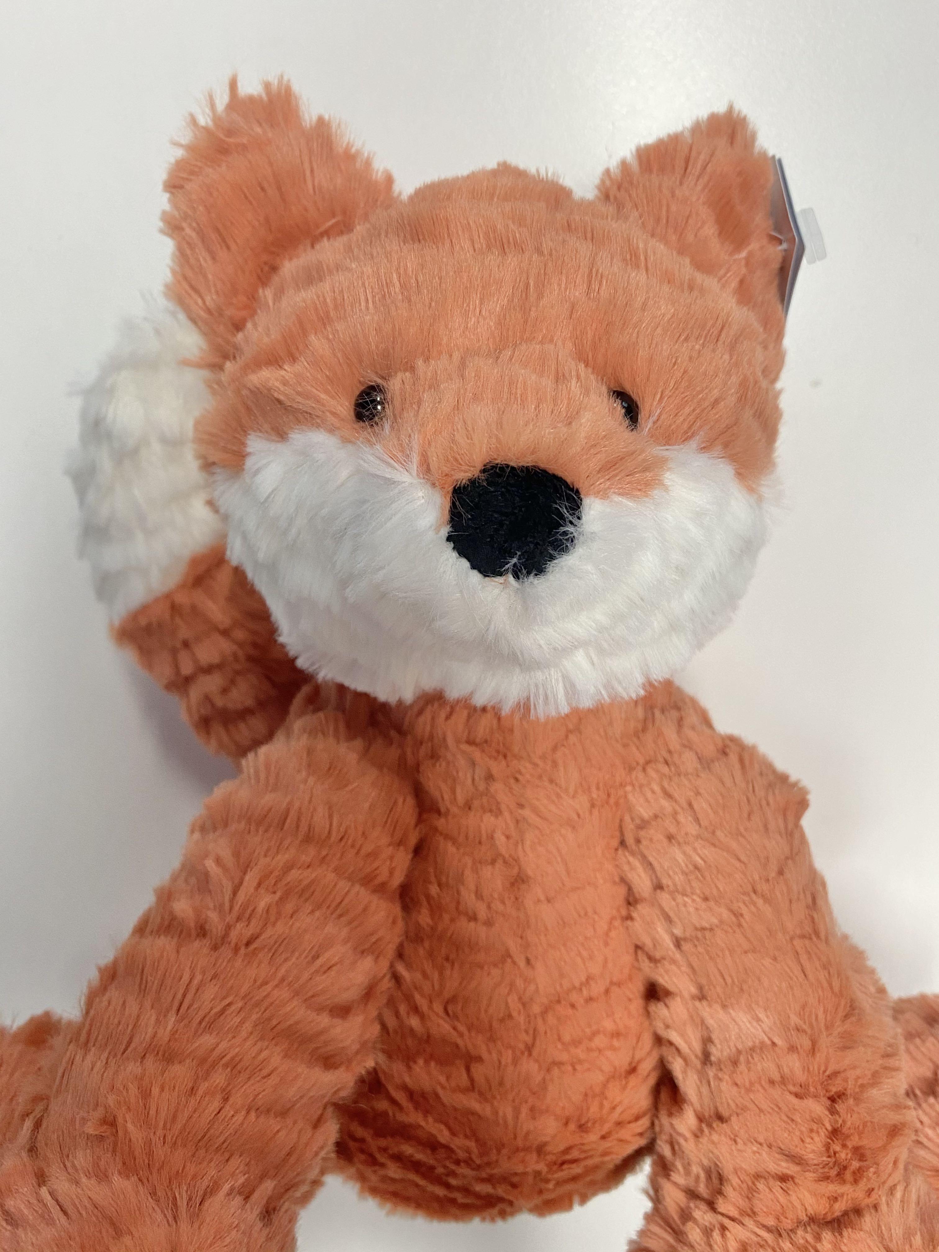 現貨）Jellycat Fuddlewuddle Fox 浪毛狐狸H23 x W11 cm, 興趣及遊戲, 玩具& 遊戲類- Carousell