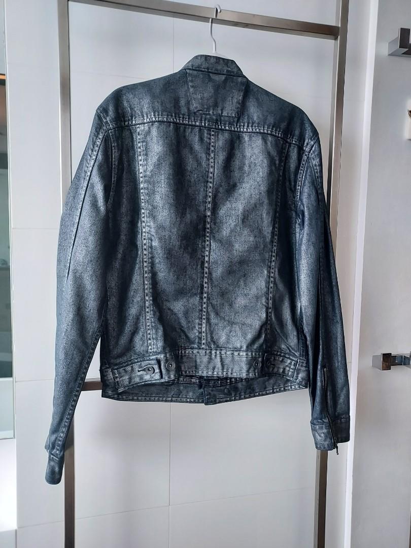 John Varvatos Star Usa Zip Front Denim Jacket, $298 | Nordstrom | Lookastic