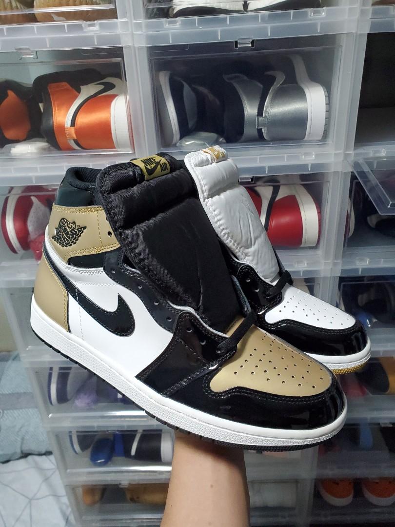 top 3 gold jordan 1