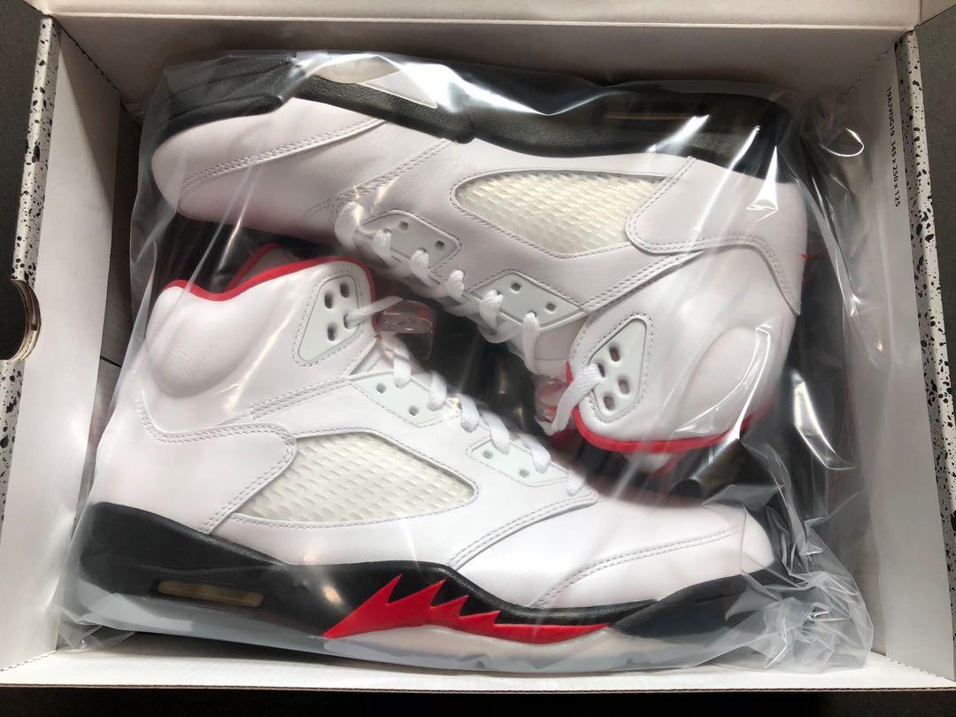 jordan 5 red size 10