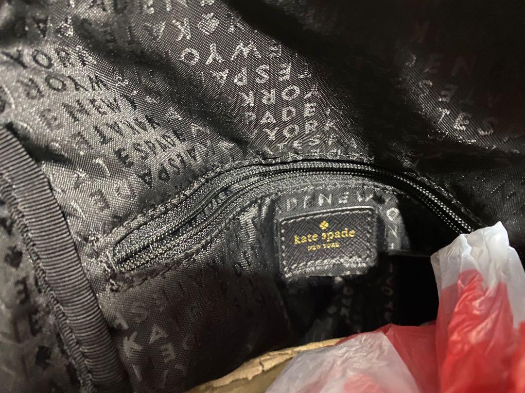 Kate Spade Blake Avenue Backpack (Category: Luxury Bags & Wallets) located in Makati City. Submitted by ysellsstuff (Listing ID 1159927718, Image 3). Description: 8.5/10 condition See pics Needs cleaning .