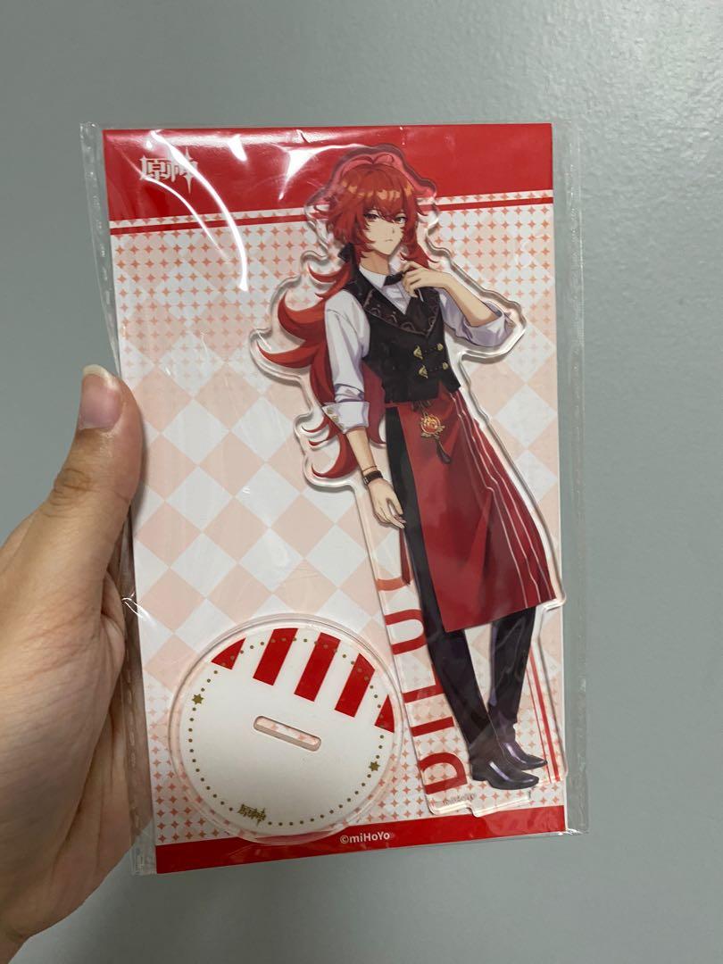 KFC Diluc Standee Genshin Impact Official Merchandise, Hobbies & Toys