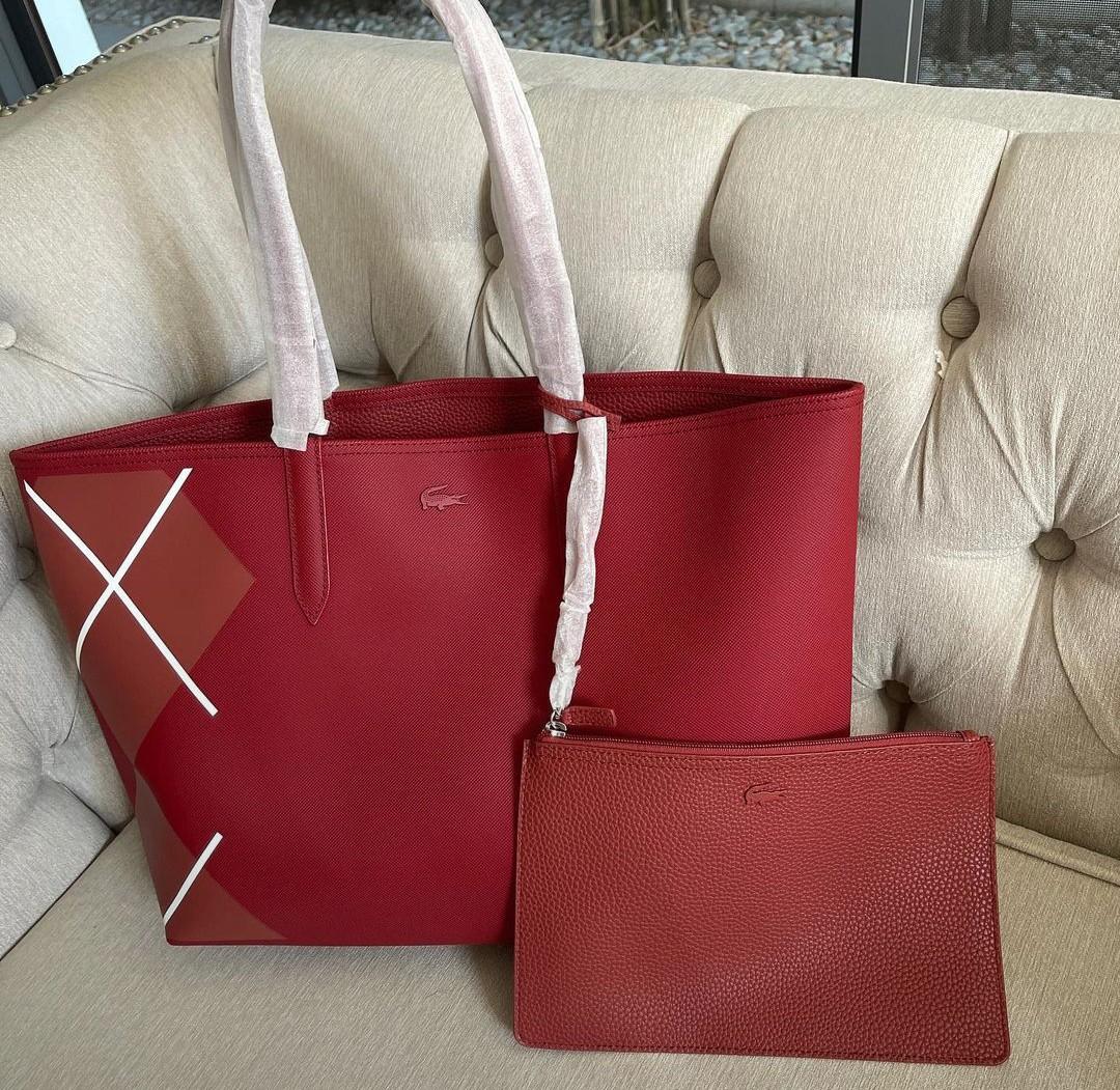 Lacoste Anna Reversible Tote Bag, Women's Fashion, Bags & Wallets, Shoulder  Bags on Carousell