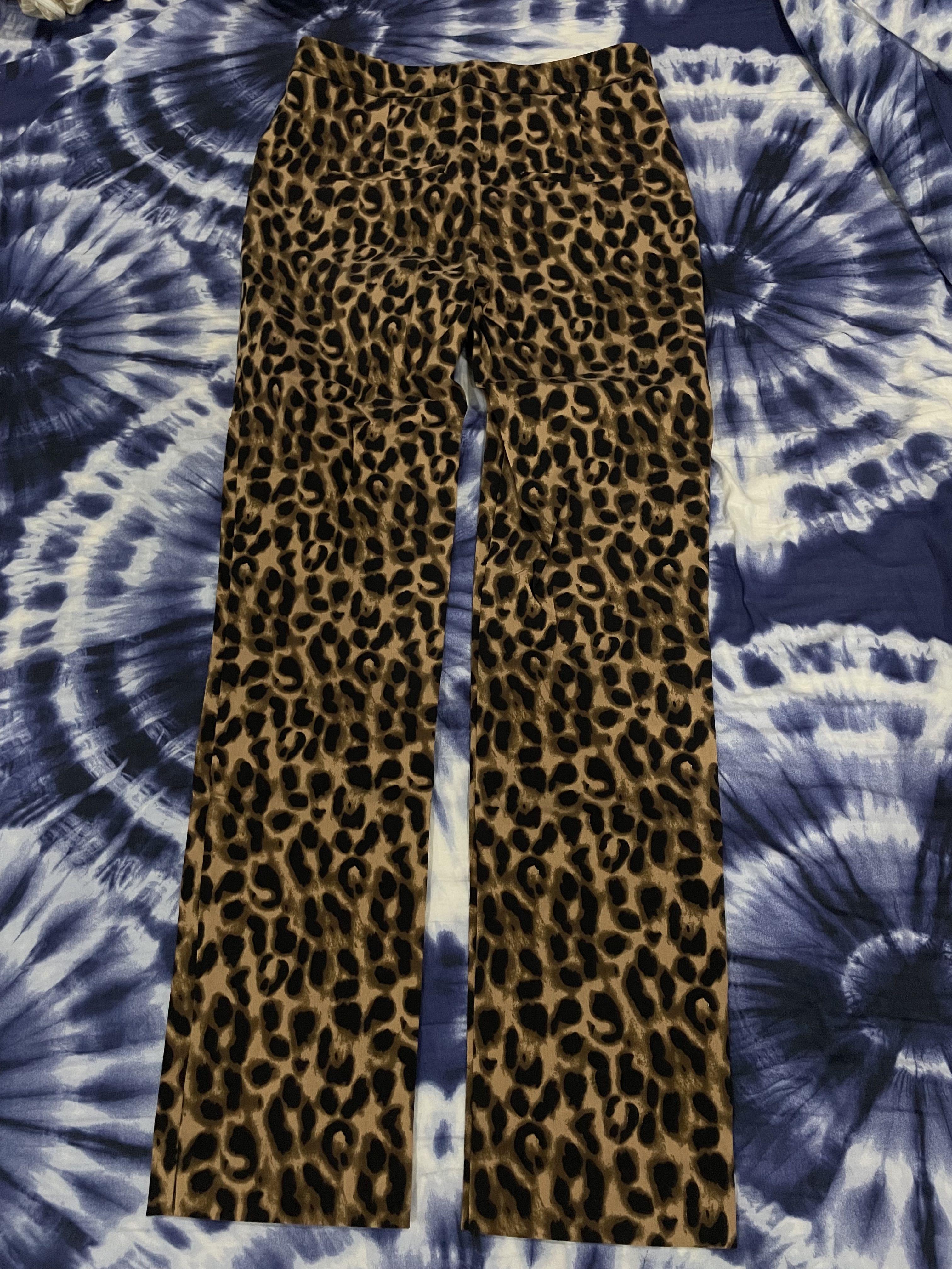 Leopard print pants, Women's Fashion, Bottoms, Jeans & Leggings on ...