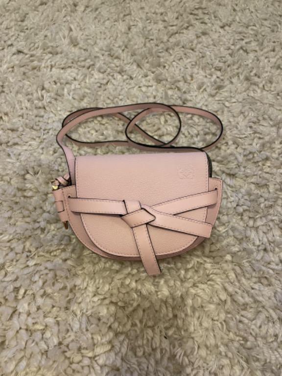 Loewe Mini Gate Bag In Pink Carousell