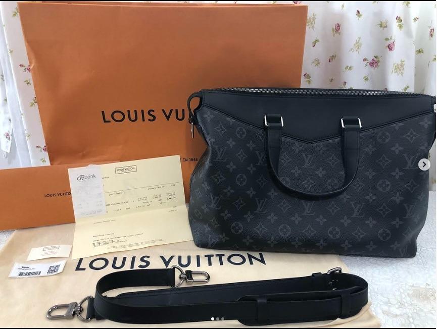 LOUIS VUITTON Explorer Briefcase Business bag M 40566