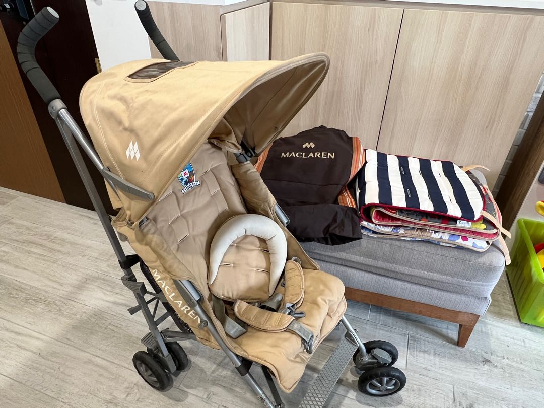 Maclaren 4 seasons stroller full set Babies Kids Going Out
