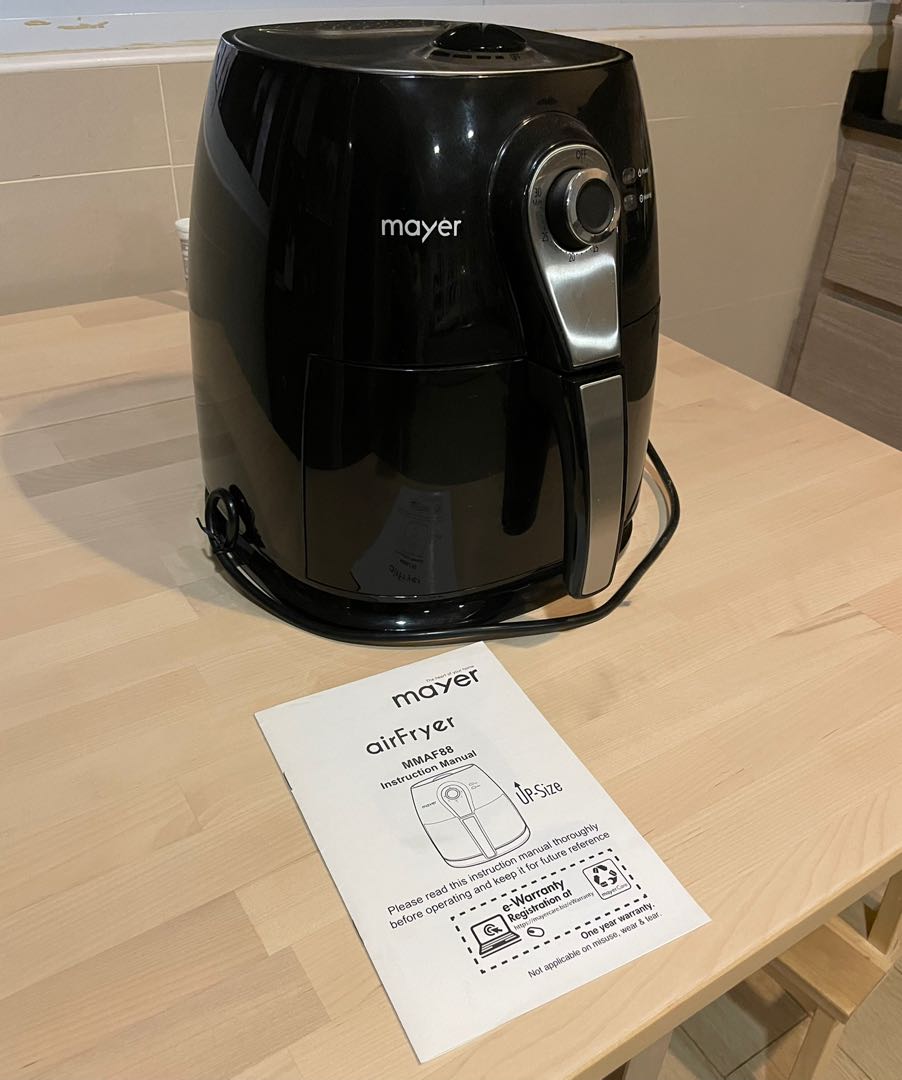 Mayer MMAF88 3.5L air fryer, TV & Home Appliances, Kitchen Appliances