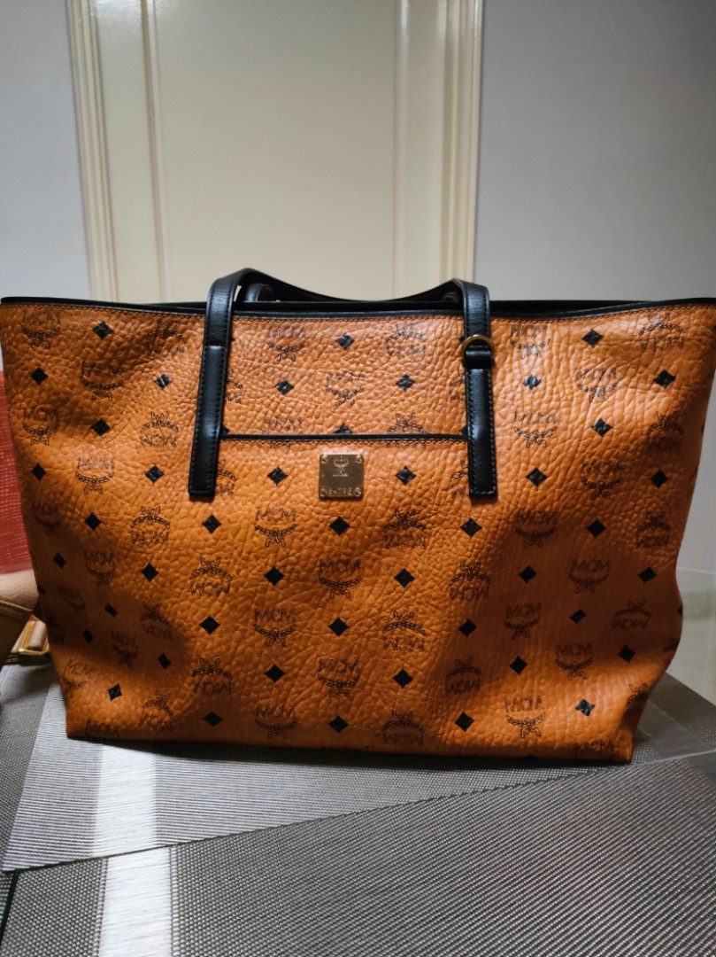 mcm suitcase