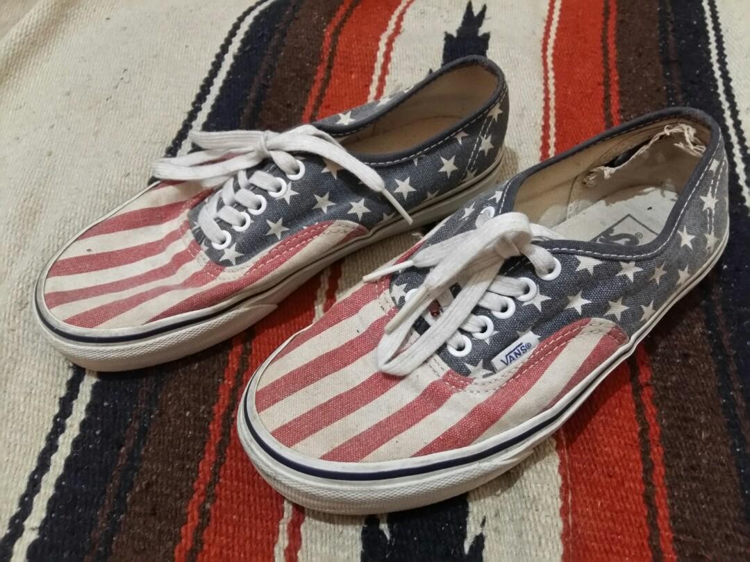 American flag clearance vans mens