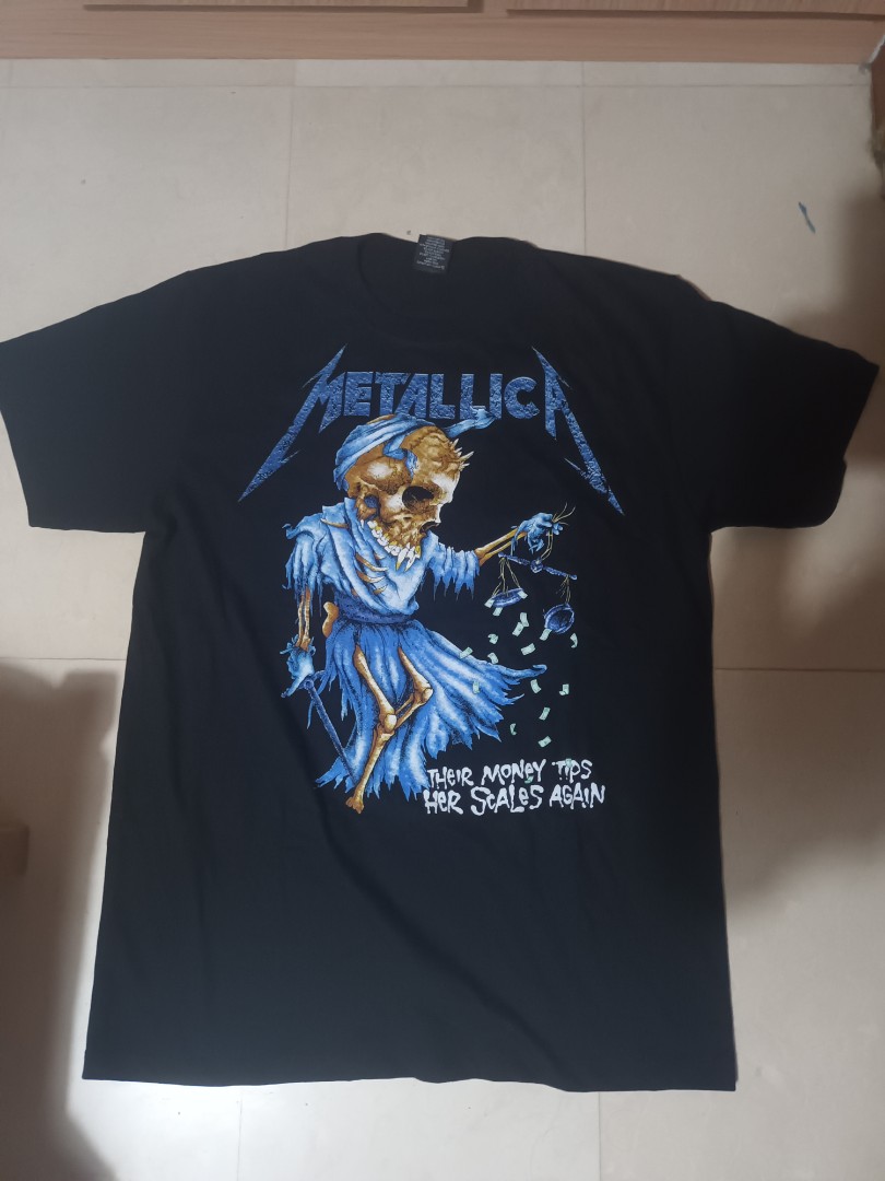 Metallica band tee, Men's Fashion, Tops 