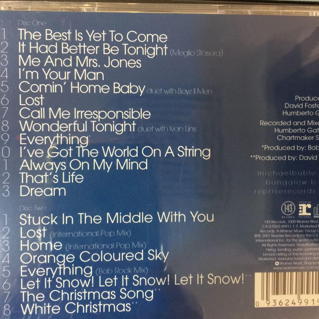 Michael Buble Call Me Irresponsible 2cd Hobbies And Toys Music And Media Cds And Dvds On Carousell