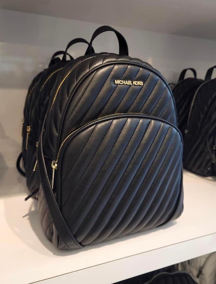 Michael kors abbey medium pebbled leather backpack new arrivals