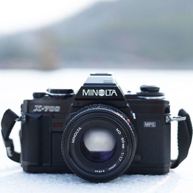 Minolta X-700 w/ 50mm F1.7 Len (菲林單反相機/ 全自動模式/ 新手推薦