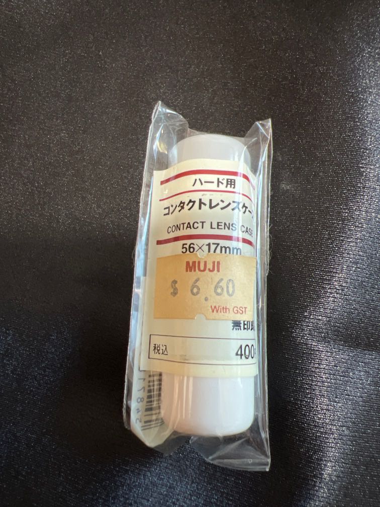 Muji Contact lens case, Beauty & Personal Care, Vision Care on Carousell
