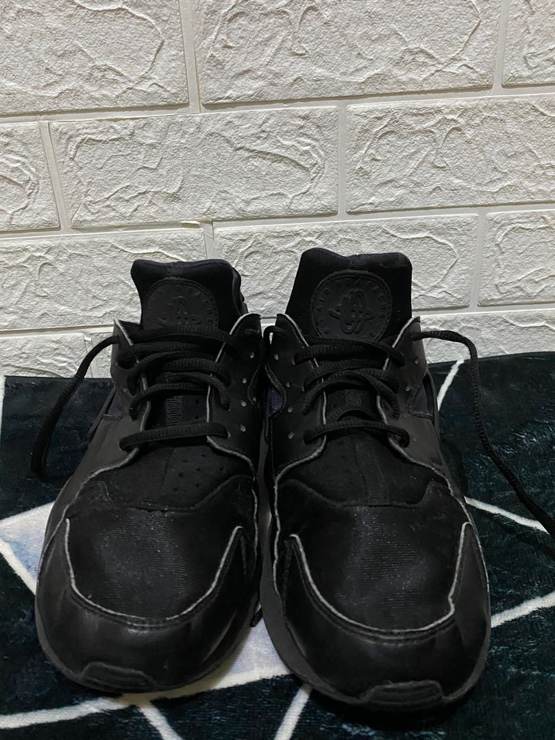 Nike Air Huarache Run Black/Black 