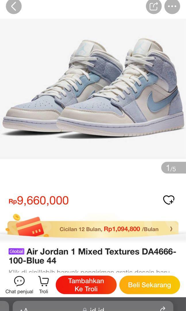 jordan 1 mixed textures